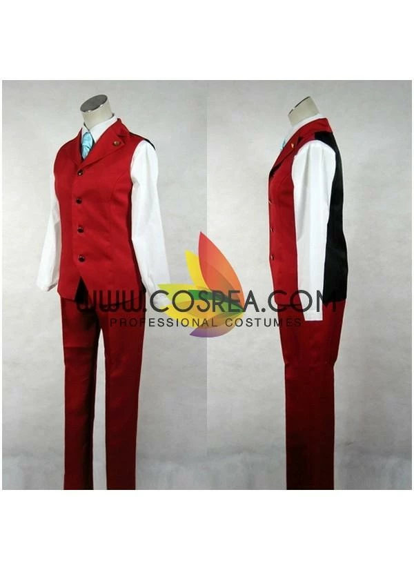 Cosrea Ace Attorney 4 Apollo Justice Cosplay Costume 5 Cosrea Ace Attorney 4 Apollo Justice Cosplay Costume