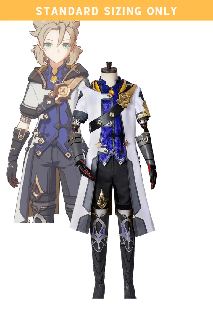Cosrea Cosplay Costumes Albedo Genshin Impact Standard Size Only Cosplay Costume 3 Cosrea Cosplay Costumes Albedo Genshin Impact Standard Size Only Cosplay Costume