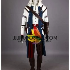Cosrea Assassin's Creed III Connor White Cosplay Costume Cosplay Costumes