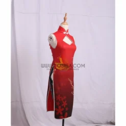 Cosrea Cosplay Costumes Chen New Years Qipao Dress Arknights Cosplay Costume