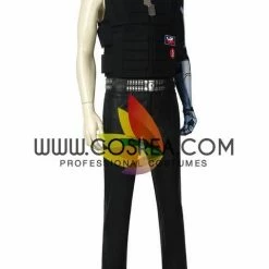 Cosrea Cosplay Costumes Cyberpunk 2077 Jonny Silverhand PU Leather Cosplay Costume