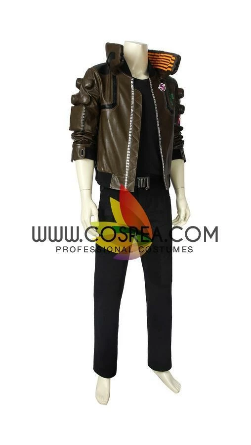 Cosrea Cyberpunk 2077 Male PU Leather Cosplay Costume 5 Cosrea Cyberpunk 2077 Male PU Leather Cosplay Costume