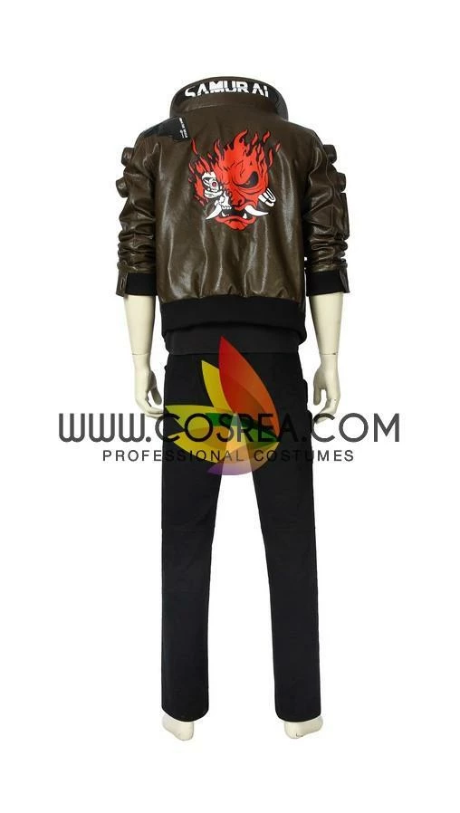 Cosrea Cyberpunk 2077 Male PU Leather Cosplay Costume 7 Cosrea Cyberpunk 2077 Male PU Leather Cosplay Costume