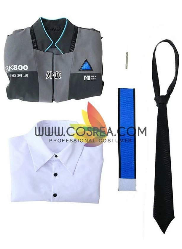 Cosrea Cosplay Costumes Detroit: Become Human Connor Cosplay Costume 8 Cosrea Cosplay Costumes Detroit: Become Human Connor Cosplay Costume
