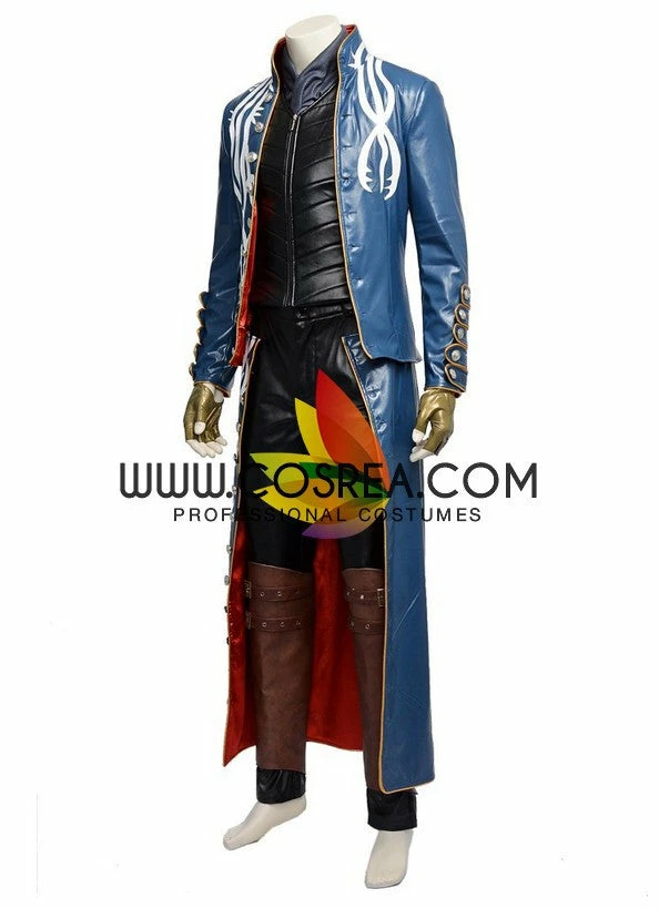 Cosrea Devil May Cry 3 Vergil Cosplay Costume 5 Cosrea Devil May Cry 3 Vergil Cosplay Costume