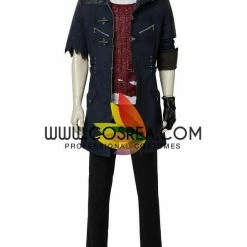 Cosrea Cosplay Costumes Devil May Cry 5 Nero Dark Navy Cosplay Costume
