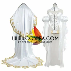 Cosrea Fate Grand Order Saber Satin White Cosplay Costume