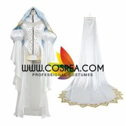 Cosrea Fate Grand Order Saber Satin White Cosplay Costume