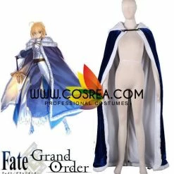 Cosrea Fate Night Saber Cloak Cosplay Costume