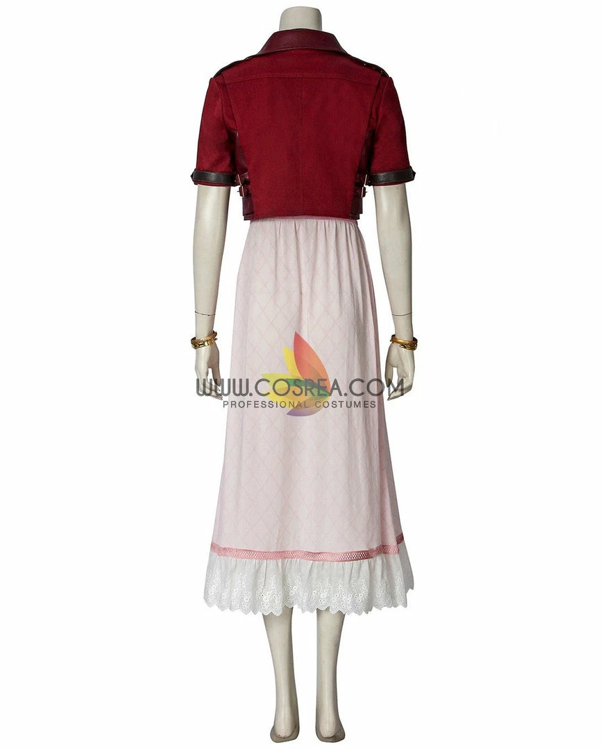 Cosrea Final Fantasy 7 Remake Aerith Complete Cosplay Costume Cosplay Costumes 7 Cosrea Final Fantasy 7 Remake Aerith Complete Cosplay Costume Cosplay Costumes