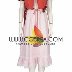 Cosrea Final Fantasy 7 Remake Aerith Cosplay Costume Cosplay Costumes 21 Cosrea Final Fantasy 7 Remake Aerith Cosplay Costume Cosplay Costumes
