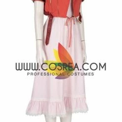 Cosrea Final Fantasy 7 Remake Aerith Cosplay Costume Cosplay Costumes 22 Cosrea Final Fantasy 7 Remake Aerith Cosplay Costume Cosplay Costumes
