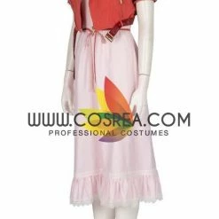 Cosrea Final Fantasy 7 Remake Aerith Cosplay Costume Cosplay Costumes 23 Cosrea Final Fantasy 7 Remake Aerith Cosplay Costume Cosplay Costumes