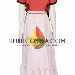 Cosrea Final Fantasy 7 Remake Aerith Cosplay Costume Cosplay Costumes 24 Cosrea Final Fantasy 7 Remake Aerith Cosplay Costume Cosplay Costumes