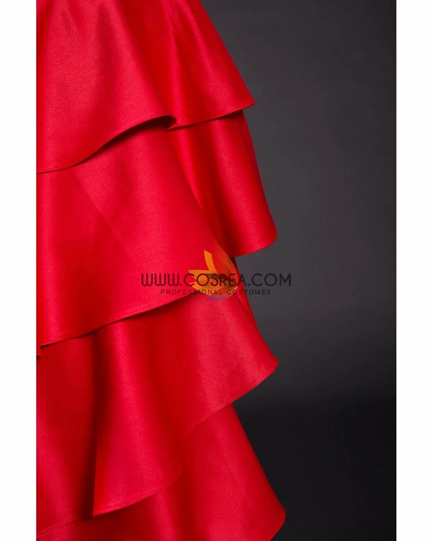Cosrea Cosplay Costumes Final Fantasy 7 Remake Aerith HoneyBee Red Dress Cosplay Costume 12 Cosrea Cosplay Costumes Final Fantasy 7 Remake Aerith HoneyBee Red Dress Cosplay Costume