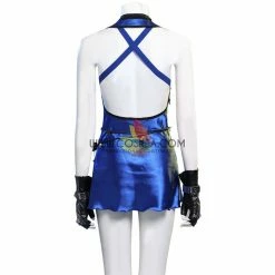 Cosrea Final Fantasy 7 Remake Tifa HoneyBee Blue Dress Cosplay Costume 16 Cosrea Final Fantasy 7 Remake Tifa HoneyBee Blue Dress Cosplay Costume