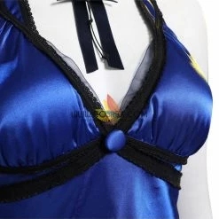 Cosrea Final Fantasy 7 Remake Tifa HoneyBee Blue Dress Cosplay Costume 20 Cosrea Final Fantasy 7 Remake Tifa HoneyBee Blue Dress Cosplay Costume