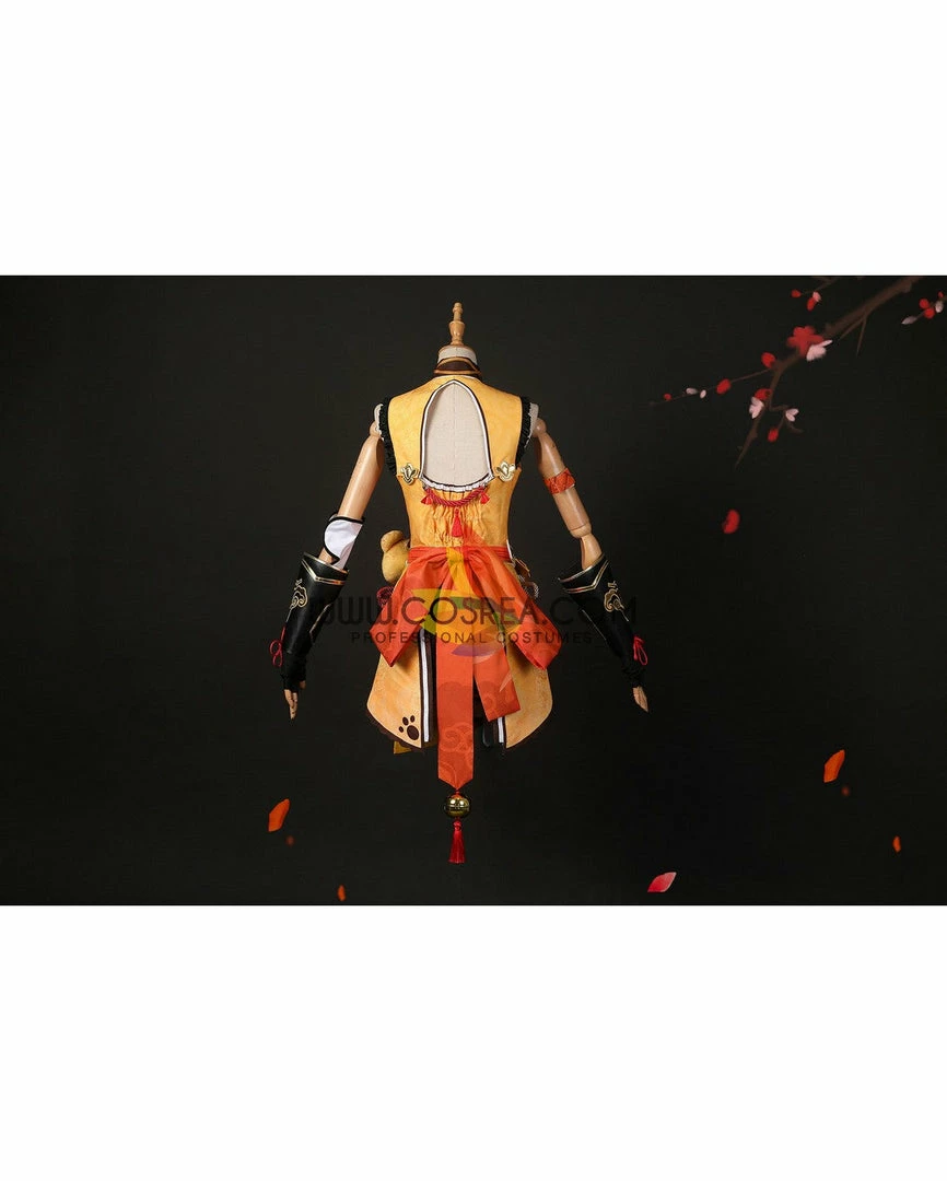 Cosrea Genshin Impact Xiangling Standard Sizing Only Cosplay Costume 6 Cosrea Genshin Impact Xiangling Standard Sizing Only Cosplay Costume