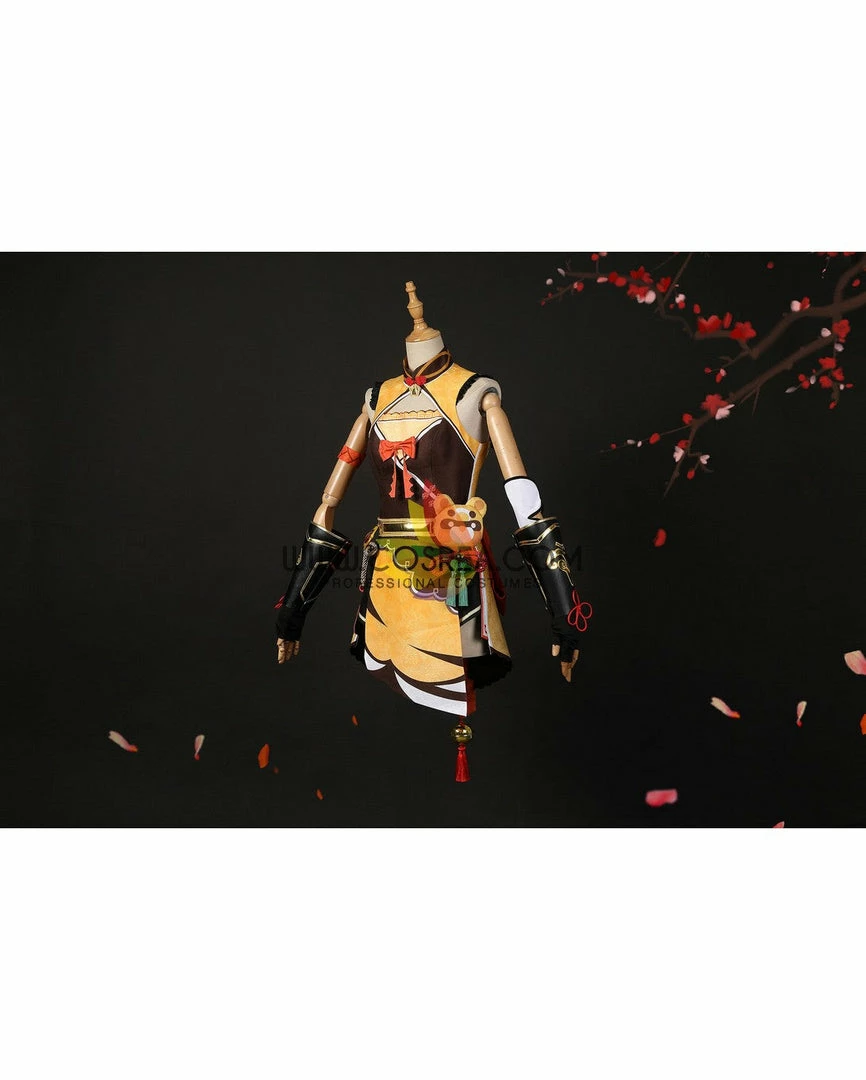 Cosrea Genshin Impact Xiangling Standard Sizing Only Cosplay Costume 5 Cosrea Genshin Impact Xiangling Standard Sizing Only Cosplay Costume