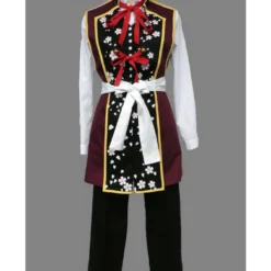 Cosrea Hakuoki Chizuru Yukimura Floral Cosplay Costume