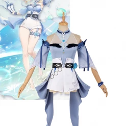 Cosrea Jean Sea Breeze Dandelion Summer Outfit Genshin Impact Limited Custom Sizing Cosplay Costume Cosplay Costumes