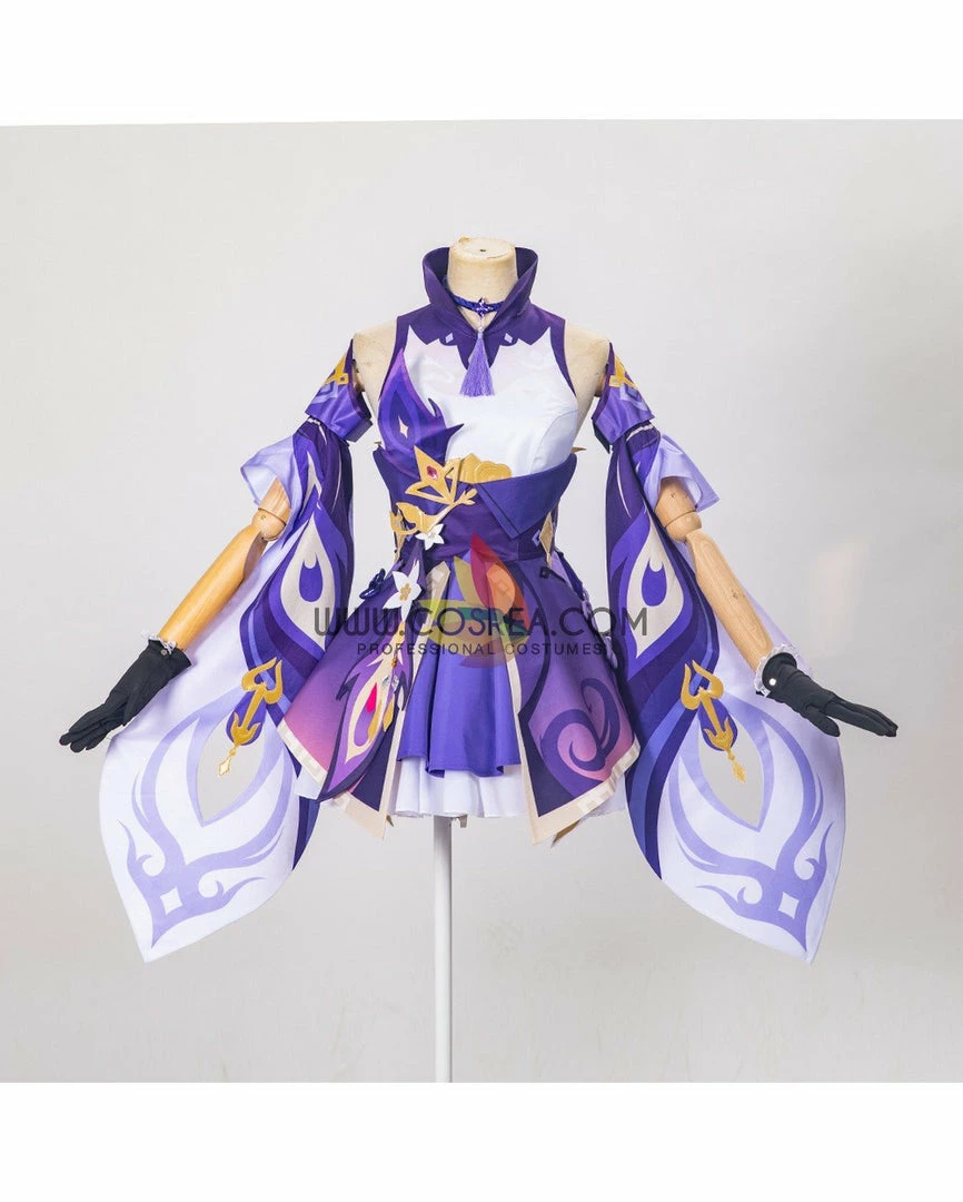 Cosrea Cosplay Costumes Keqing Genshin Impact Limited Custom Sizing Cosplay Costume 4 Cosrea Cosplay Costumes Keqing Genshin Impact Limited Custom Sizing Cosplay Costume