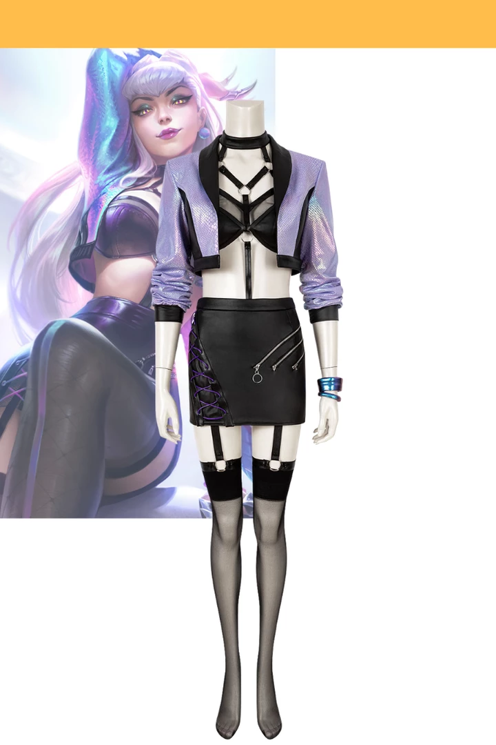 Cosrea League Of Legends All Out KDA Finals 2020 Evelyn Standard Size Only Cosplay Costume 3 Cosrea League Of Legends All Out KDA Finals 2020 Evelyn Standard Size Only Cosplay Costume