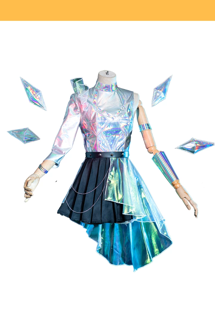 Cosrea Cosplay Costumes League Of Legends KDA All Out Seraphine Superstar Cosplay Costume 3 Cosrea Cosplay Costumes League Of Legends KDA All Out Seraphine Superstar Cosplay Costume