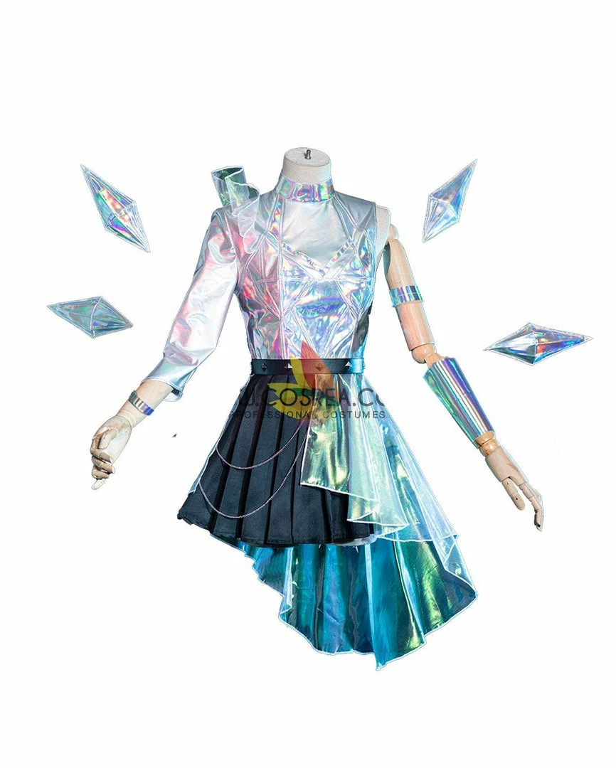 Cosrea Cosplay Costumes League Of Legends KDA All Out Seraphine Superstar Cosplay Costume 4 Cosrea Cosplay Costumes League Of Legends KDA All Out Seraphine Superstar Cosplay Costume