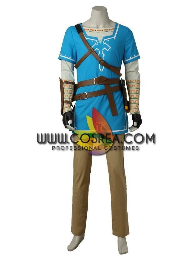 Cosrea Breath Of The Wild Link Cosplay Costume 4 Cosrea Breath Of The Wild Link Cosplay Costume