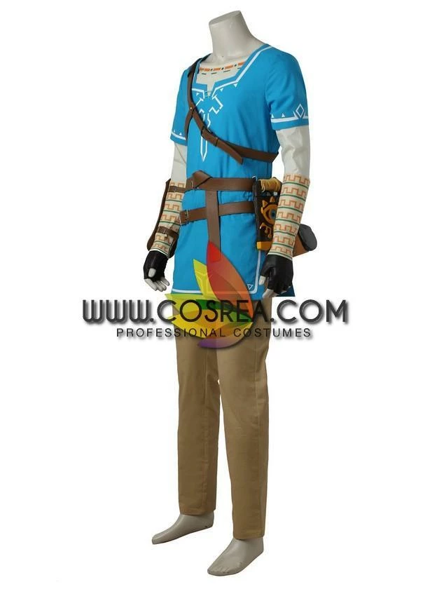 Cosrea Breath Of The Wild Link Cosplay Costume 5 Cosrea Breath Of The Wild Link Cosplay Costume
