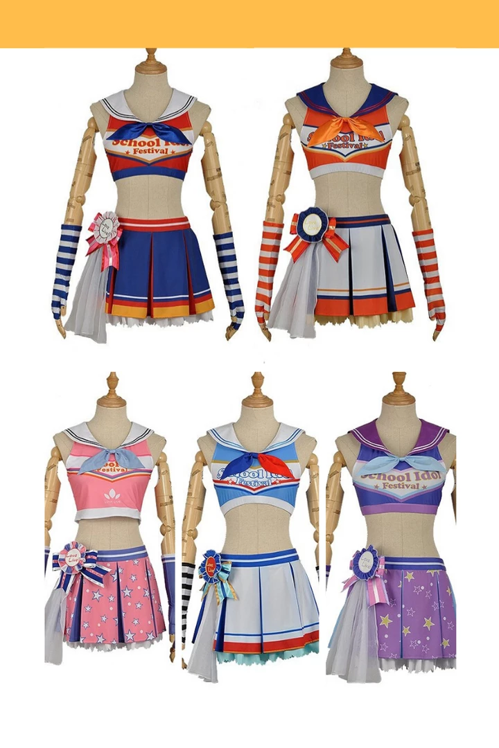 Cosrea Love Live Aquors Cheerleader Awakening Cosplay Costume Cosplay Costumes 3 Cosrea Love Live Aquors Cheerleader Awakening Cosplay Costume Cosplay Costumes