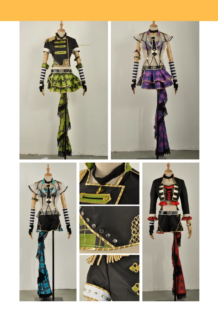 Cosrea Cosplay Costumes Love Live Aquors Punk Rock Awakening Cosplay Costume 3 Cosrea Cosplay Costumes Love Live Aquors Punk Rock Awakening Cosplay Costume