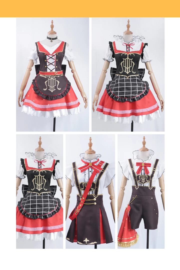 Cosrea Love Live Aquors Town Musicians Of Bremen Cosplay Costume Cosplay Costumes 3 Cosrea Love Live Aquors Town Musicians Of Bremen Cosplay Costume Cosplay Costumes