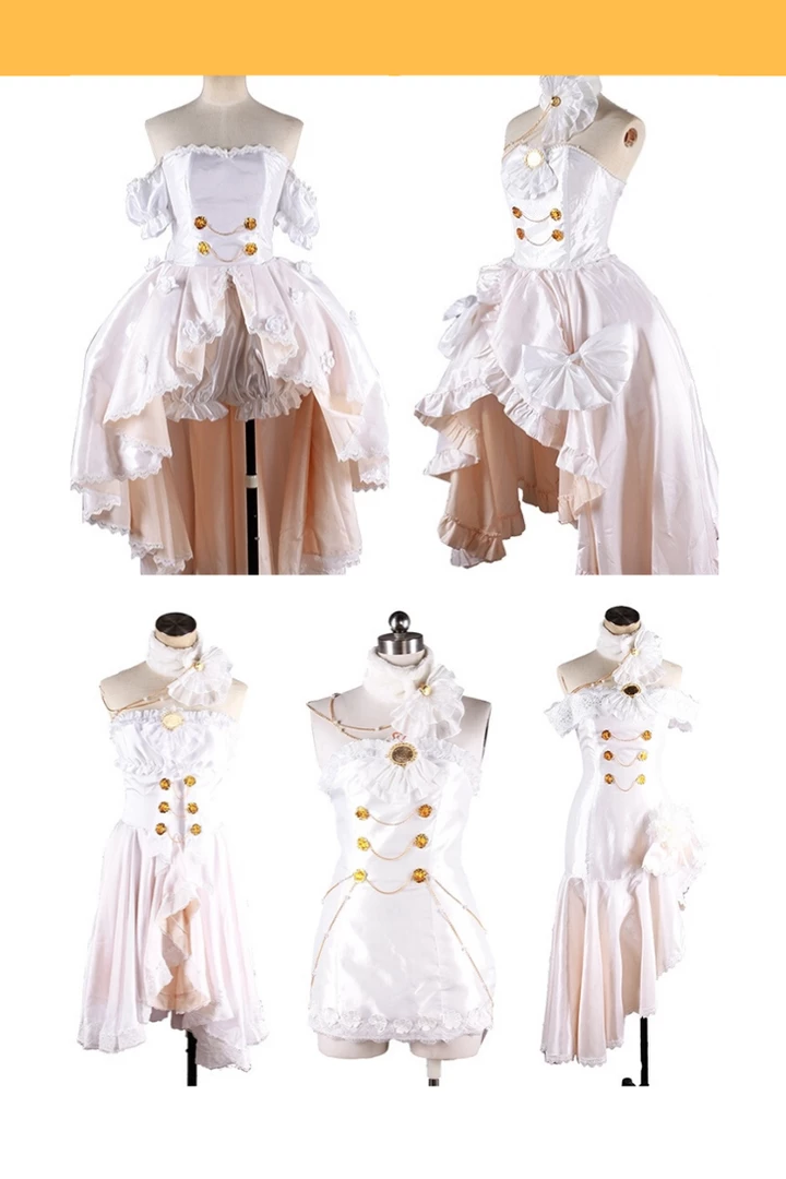 Cosrea Love Live White Wedding Awakening Cosplay Costume Cosplay Costumes 3 Cosrea Love Live White Wedding Awakening Cosplay Costume Cosplay Costumes