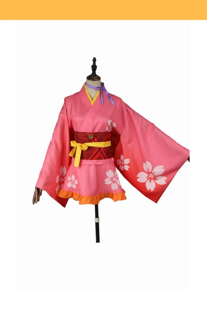 Cosrea Kabaneri Of The Iron Fortress Mumei Kimono Cosplay Costume 3 Cosrea Kabaneri Of The Iron Fortress Mumei Kimono Cosplay Costume