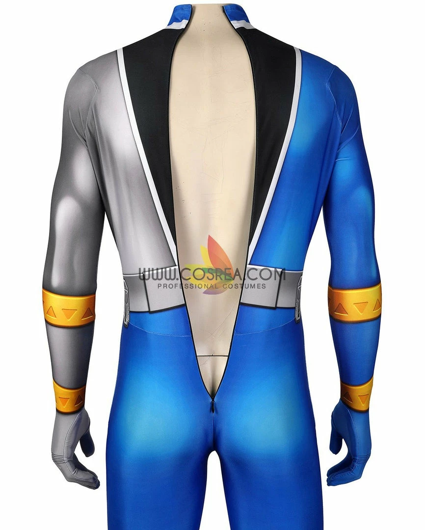 Cosrea Kishiryu Sentai Ryusoulger Blue Digital Printed Cosplay Costume 14 Cosrea Kishiryu Sentai Ryusoulger Blue Digital Printed Cosplay Costume