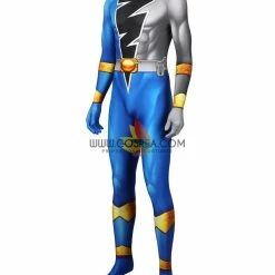 Cosrea Kishiryu Sentai Ryusoulger Blue Digital Printed Cosplay Costume 18 Cosrea Kishiryu Sentai Ryusoulger Blue Digital Printed Cosplay Costume