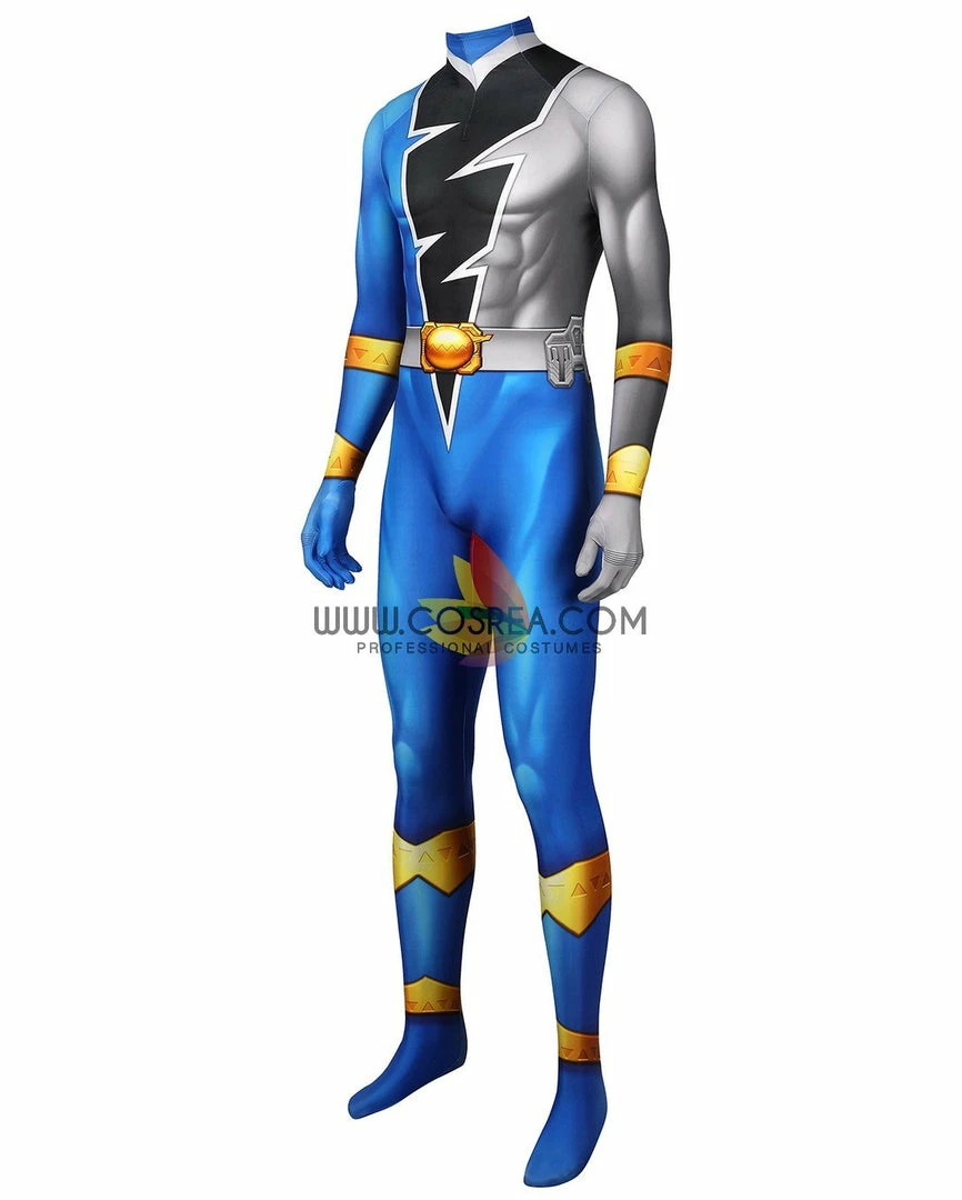 Cosrea Kishiryu Sentai Ryusoulger Blue Digital Printed Cosplay Costume 5 Cosrea Kishiryu Sentai Ryusoulger Blue Digital Printed Cosplay Costume
