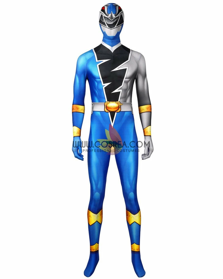 Cosrea Kishiryu Sentai Ryusoulger Blue Digital Printed Cosplay Costume 4 Cosrea Kishiryu Sentai Ryusoulger Blue Digital Printed Cosplay Costume