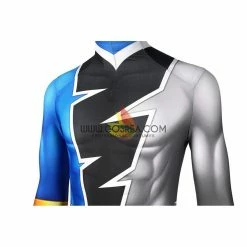 Cosrea Kishiryu Sentai Ryusoulger Blue Digital Printed Cosplay Costume 23 Cosrea Kishiryu Sentai Ryusoulger Blue Digital Printed Cosplay Costume