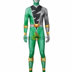 Cosrea Cosplay Costumes Kishiryu Sentai Ryusoulger Green Digital Printed Cosplay Costume