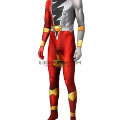 Cosrea Kishiryu Sentai Ryusoulger Red Digital Printed Cosplay Costume Cosplay Costumes