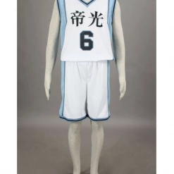 Cosrea Kuroko's Basketball Daiki Aomine Teiko Junior Cosplay Costume