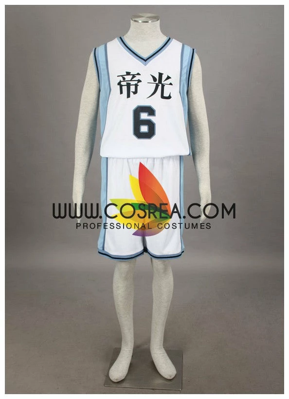 Cosrea Kuroko's Basketball Daiki Aomine Teiko Junior Cosplay Costume 4 Cosrea Kuroko's Basketball Daiki Aomine Teiko Junior Cosplay Costume