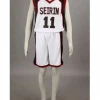 Cosrea Kuroko's Basketball Tetsuya Kuroko Seirin High Cosplay Costume
