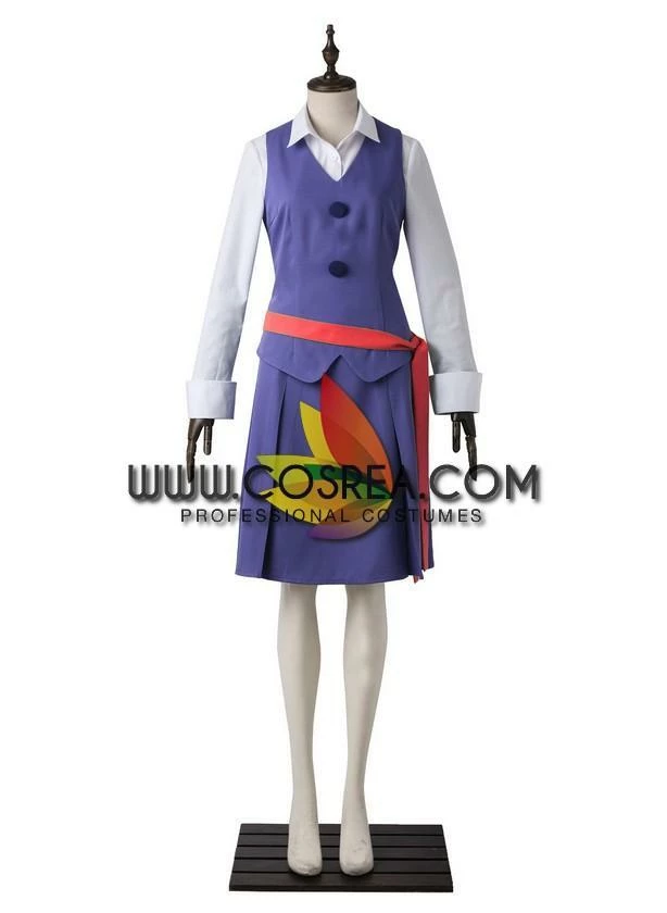 Cosrea Little Witch Academia Akko Kagari Daily Casual Cosplay Costume 4 Cosrea Little Witch Academia Akko Kagari Daily Casual Cosplay Costume