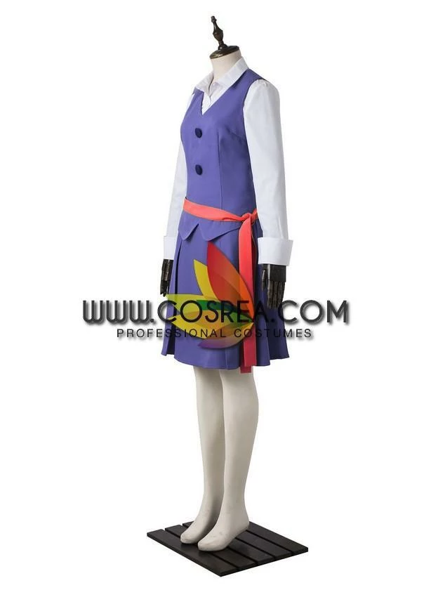 Cosrea Little Witch Academia Akko Kagari Daily Casual Cosplay Costume 5 Cosrea Little Witch Academia Akko Kagari Daily Casual Cosplay Costume
