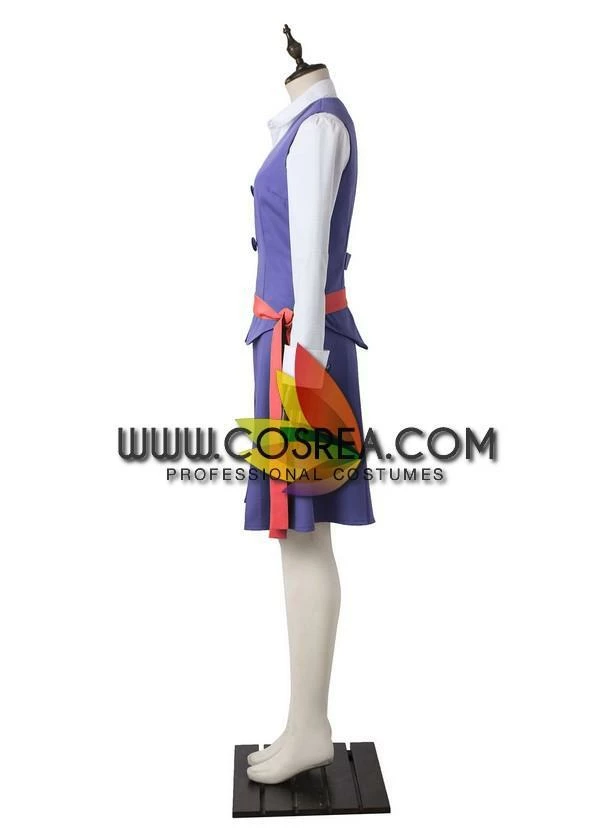 Cosrea Little Witch Academia Akko Kagari Daily Casual Cosplay Costume 6 Cosrea Little Witch Academia Akko Kagari Daily Casual Cosplay Costume