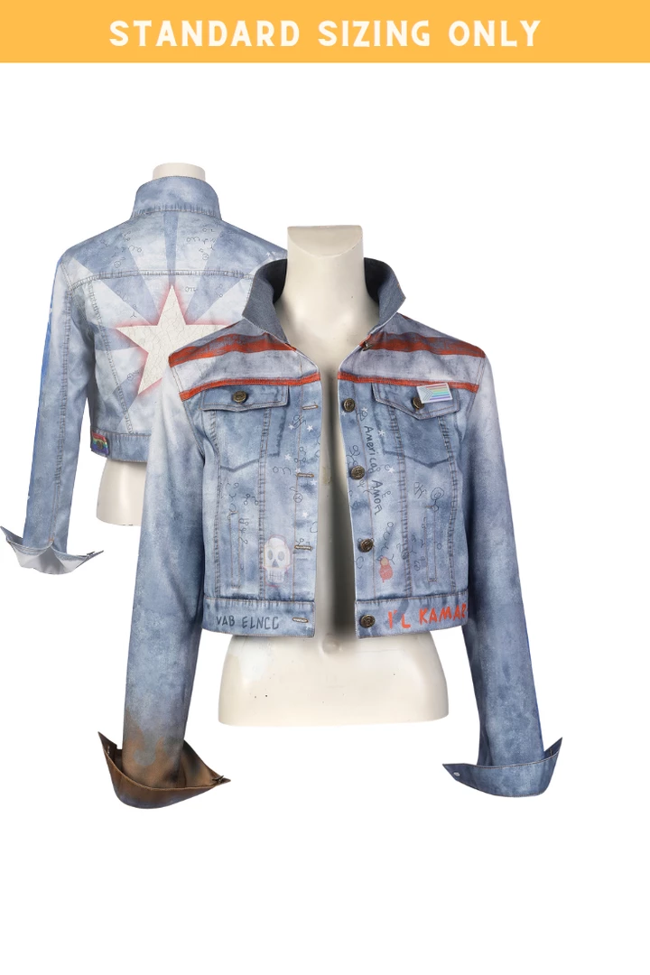 Cosrea Cosplay Costumes America Chavez Doctor Strange In The Multiverse Of Madness Jacket Cosplay Costume 3 Cosrea Cosplay Costumes America Chavez Doctor Strange In The Multiverse Of Madness Jacket Cosplay Costume